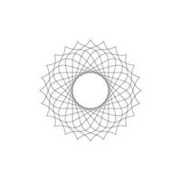Ornamental Circle Shape, Contemporary Mandala, Optical Illusion, can use for Decoration Ornate, Wallpaper, Background, Textile, Tile, Paper Print, Carpet Pattern or Graphic Design Element vector