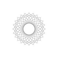 Ornamental Circle Shape, Contemporary Mandala, Optical Illusion, can use for Decoration Ornate, Wallpaper, Background, Textile, Tile, Paper Print, Carpet Pattern or Graphic Design Element vector