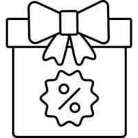 Gift Offer isolated background easy to edit and modify vector