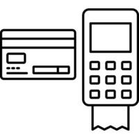 Card Payment isolated background easy to edit and modify vector