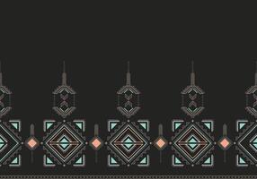 ethnic pattern texture design background print abstract seamless textile. vector