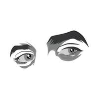 ilustración de ojo vector