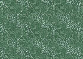 Tropical Leaf Creative Seamless Patterns vector