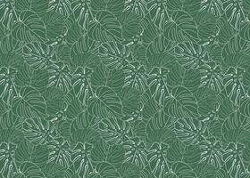 Tropical Leaf Creative Seamless Patterns vector