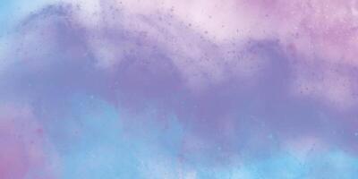 watercolor abstract background. blue purple space background. vector