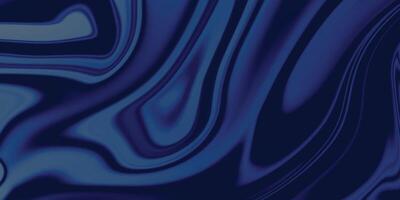 Background with liquifying flow. Dark blue liquid background. Abstract background with flowing waves. vector