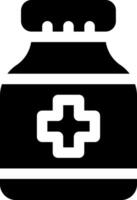 esta icono o logo farmacia icono o otro dónde todo relacionado a tipo de drogas y otros o diseño solicitud software vector