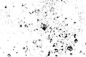 Black and white distressed grunge overlay texture . Abstract pattern of monochrome elements, Grunge black white background. vector