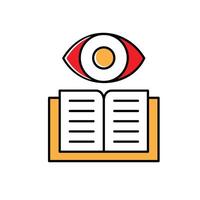 Predictive Modeling Icon Design vector