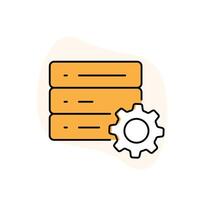 Clarifying System Goals Illustration Icon Design vector