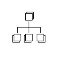 Classification Illustration Icon Design vector