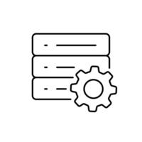 Defining System Objectives Icon Design vector