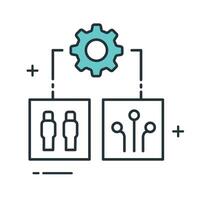 STS Conversion Speech to Text Conversion Icon Design vector