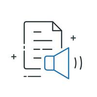 Text to Speech Generator Speech Synthesis Icon Design vector