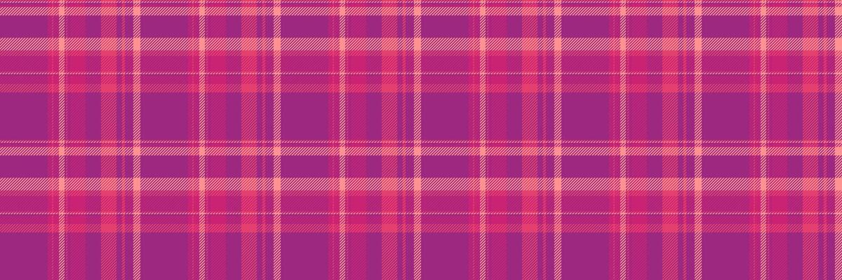 Jersey pattern background, colourful check textile seamless. Fluffy fabric texture plaid tartan in pink and red colors.