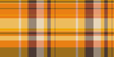 Turkish seamless fabric texture, italian check pattern textile. Towel background tartan plaid in amber and bright colors. vector
