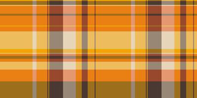 Turkish seamless fabric texture, italian check pattern textile. Towel background tartan plaid in amber and bright colors. vector