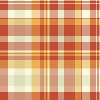 Background tartan texture of plaid seamless fabric with a textile check pattern. vector