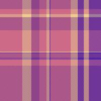 pattern seamless of background texture fabric with a textile check plaid tartan. vector