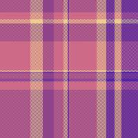 pattern seamless of background texture fabric with a textile check plaid tartan. vector