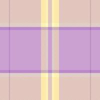 Pattern textile plaid of check background texture with a seamless tartan fabric. vector