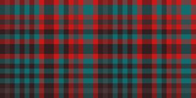 Apparel seamless plaid texture, kitchen background textile. Delicate pattern check fabric tartan in red and dark colors. vector
