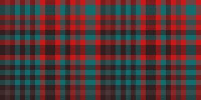 Apparel seamless plaid texture, kitchen background textile. Delicate pattern check fabric tartan in red and dark colors. vector