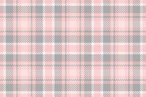 plaid background of tartan texture fabric with a check seamless textile pattern. vector