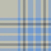 Plaid check pattern. Seamless fabric texture. Tartan textile print. vector