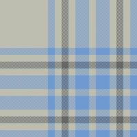 Plaid check pattern. Seamless fabric texture. Tartan textile print. vector