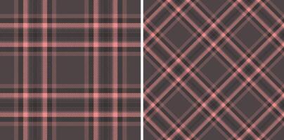 Check texture of fabric tartan textile with a background seamless pattern plaid. vector