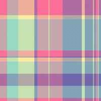 Textile design of textured plaid. Checkered fabric pattern swatch for shirt, dress, suit, wrapping paper print, invitation and gift card. vector