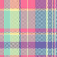 Textile design of textured plaid. Checkered fabric pattern swatch for shirt, dress, suit, wrapping paper print, invitation and gift card. vector