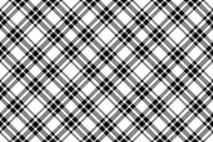 Seamless texture pattern of fabric check tartan with a plaid background textile. vector