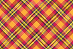 Textile texture background of pattern fabric plaid with a check seamless tartan . vector