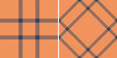Background tartan textile of seamless texture fabric with a check pattern plaid . vector