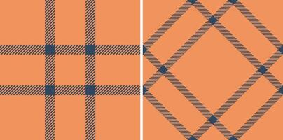 Background tartan textile of seamless texture fabric with a check pattern plaid . vector