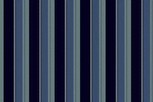 Front texture fabric background, graphic vertical lines seamless. Carpet stripe pattern textile in black and light colors. vector