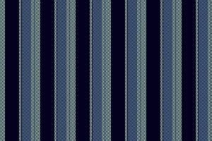 Front texture fabric background, graphic vertical lines seamless. Carpet stripe pattern textile in black and light colors. vector