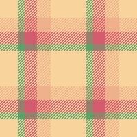 Seamless texture tartan of pattern background plaid with a check textile fabric. vector