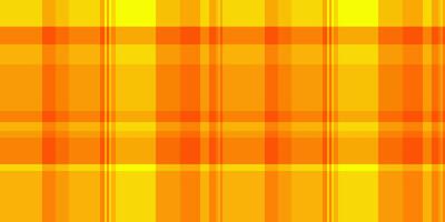 Tidy tartan fabric, diverse check background plaid. Iconic textile texture seamless pattern in bright and royal gold colors. vector