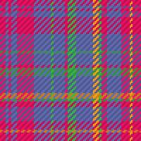 Seamless pattern of scottish tartan plaid. Repeatable background with check fabric texture. backdrop striped textile print. vector