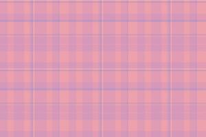 Seamless tartan check of background fabric texture with a textile plaid pattern. vector