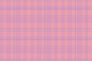 Seamless tartan check of background fabric texture with a textile plaid pattern. vector