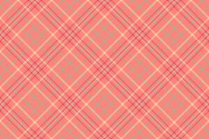 Texture tartan check of plaid textile pattern with a background fabric seamless. vector