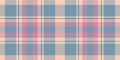 Light seamless fabric, outline texture pattern plaid. Softness textile check tartan background in pastel and light colors. vector