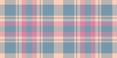 Light seamless fabric, outline texture pattern plaid. Softness textile check tartan background in pastel and light colors. vector