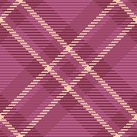 Effect background plaid texture, path textile pattern fabric. Scenery seamless tartan check in pink and light colors. vector