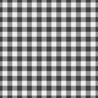 Festive fabric textile background, good seamless texture plaid. Madras tartan pattern check in grey and white colors. vector