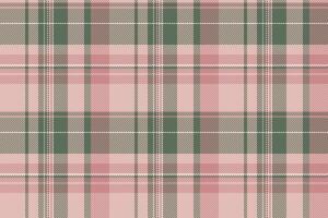 Pattern textile check of fabric tartan seamless with a texture background plaid. vector